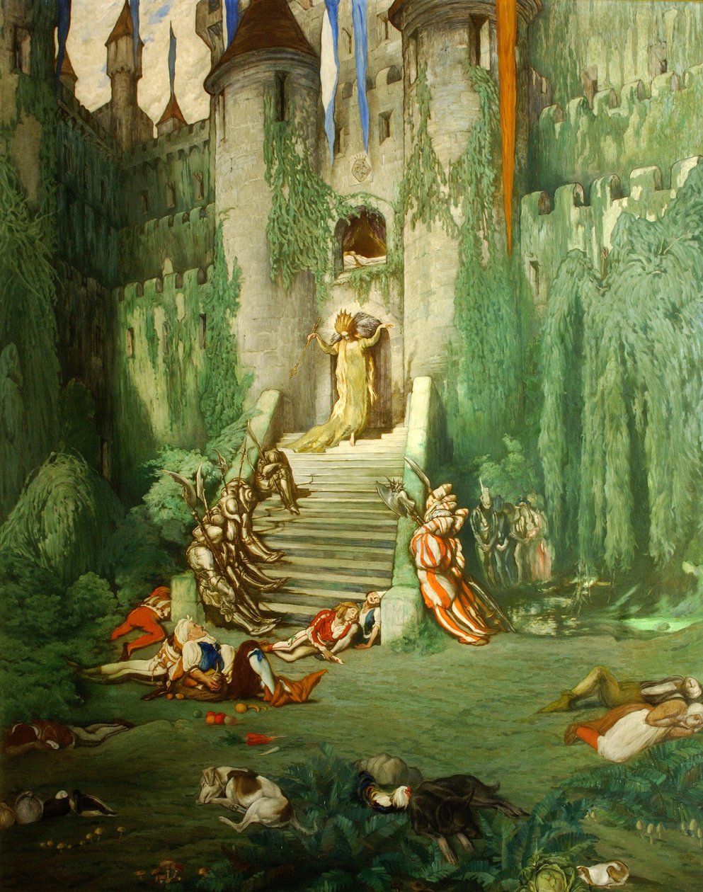 La bella durmiente, 1913-1922 de Leon Bakst