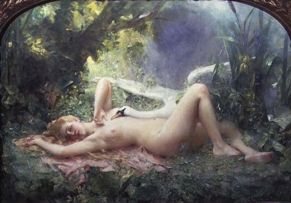 El triunfo del cisne de Leon Francois Comerre