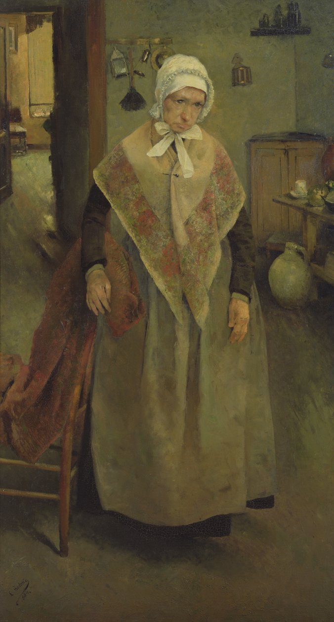 El sirviente anciano, 1884 de Leon Henri Marie Frederic
