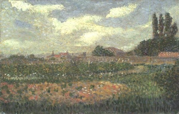 Paisaje de Leon Pourtau