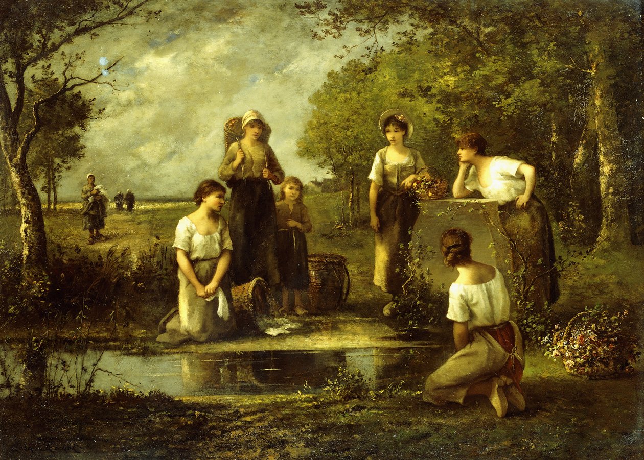 Las lavanderas de Leon Richet