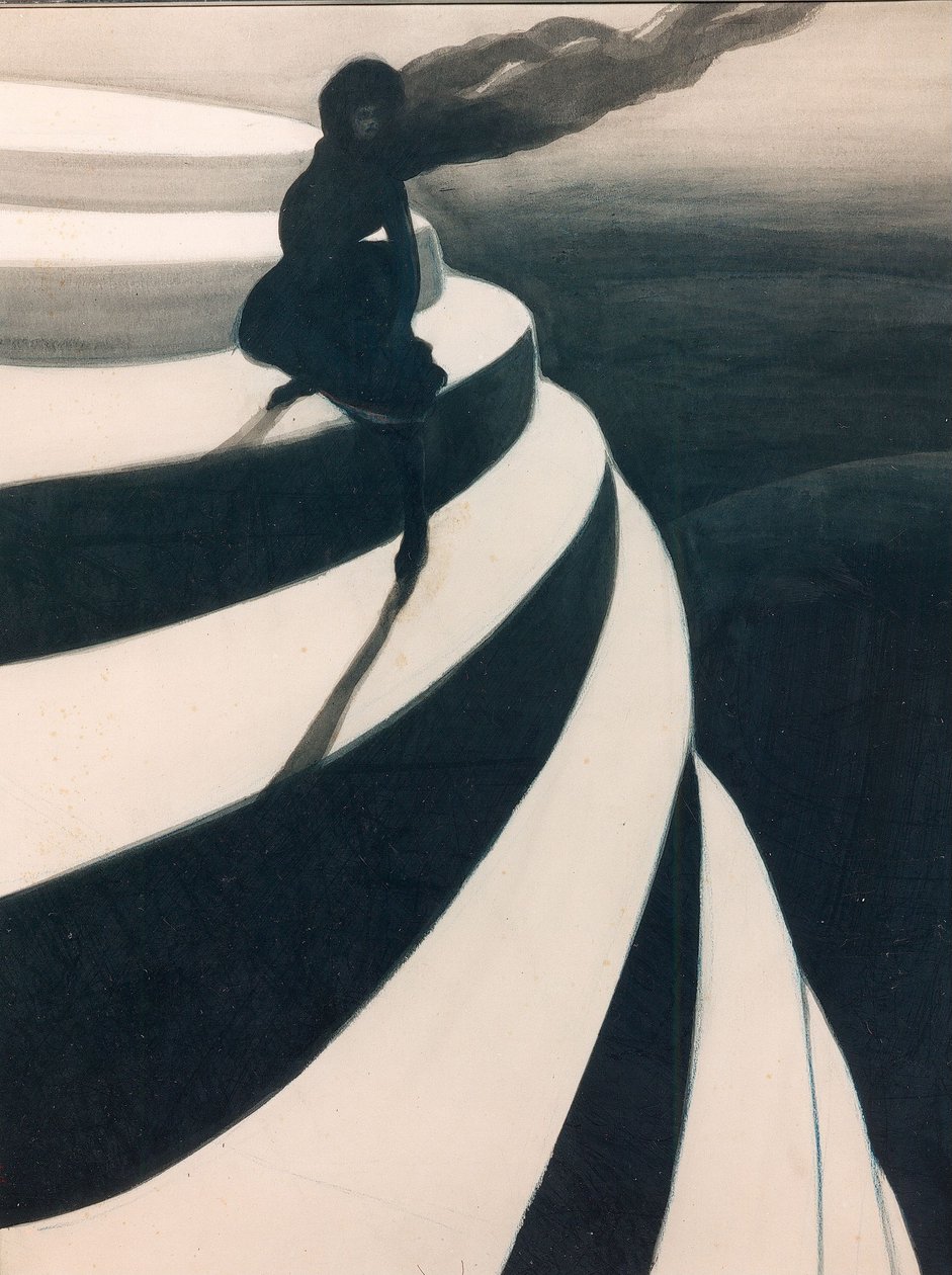 Vértigo, 1908 de Leon Spilliaert