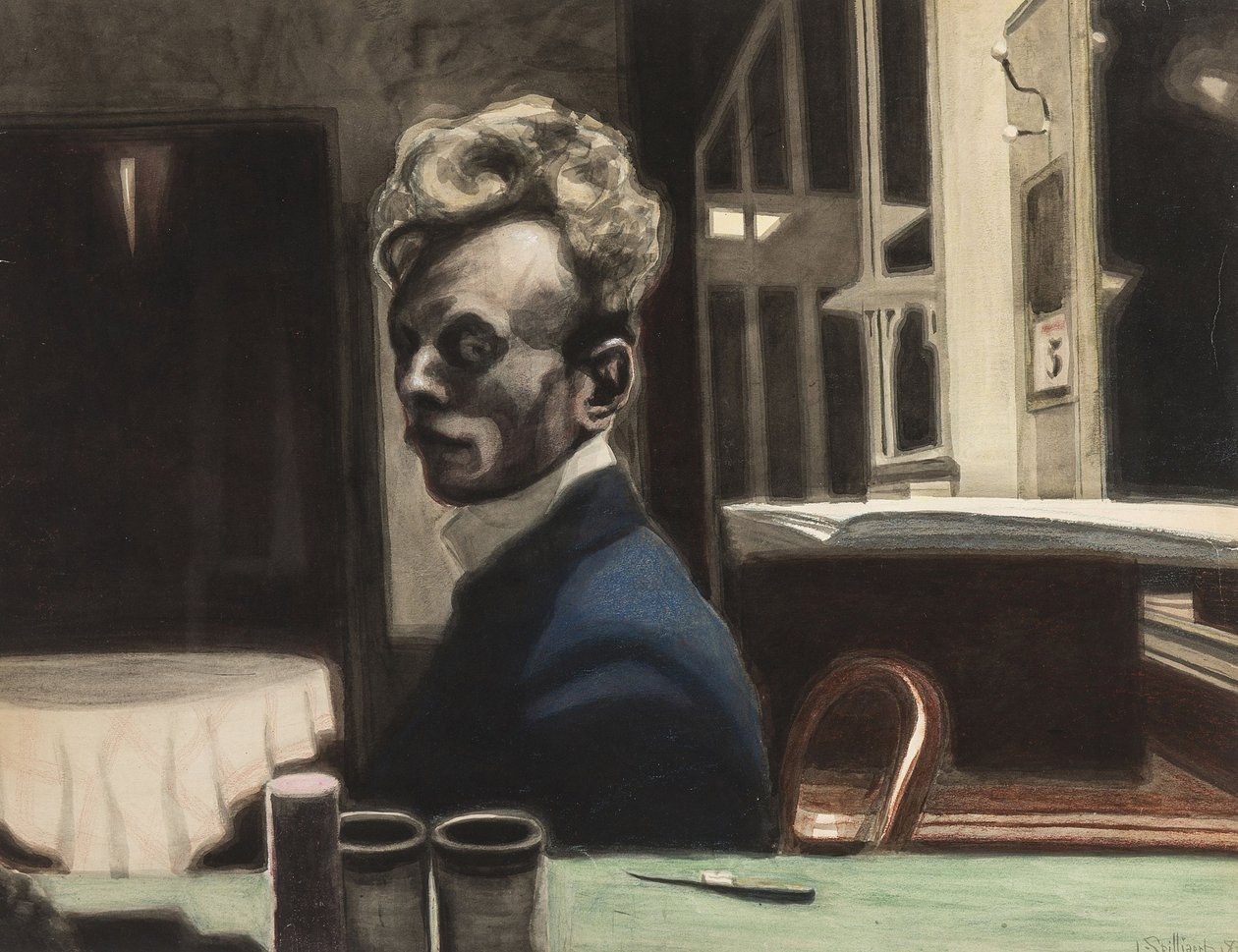 Autorretrato de Leon Spilliaert
