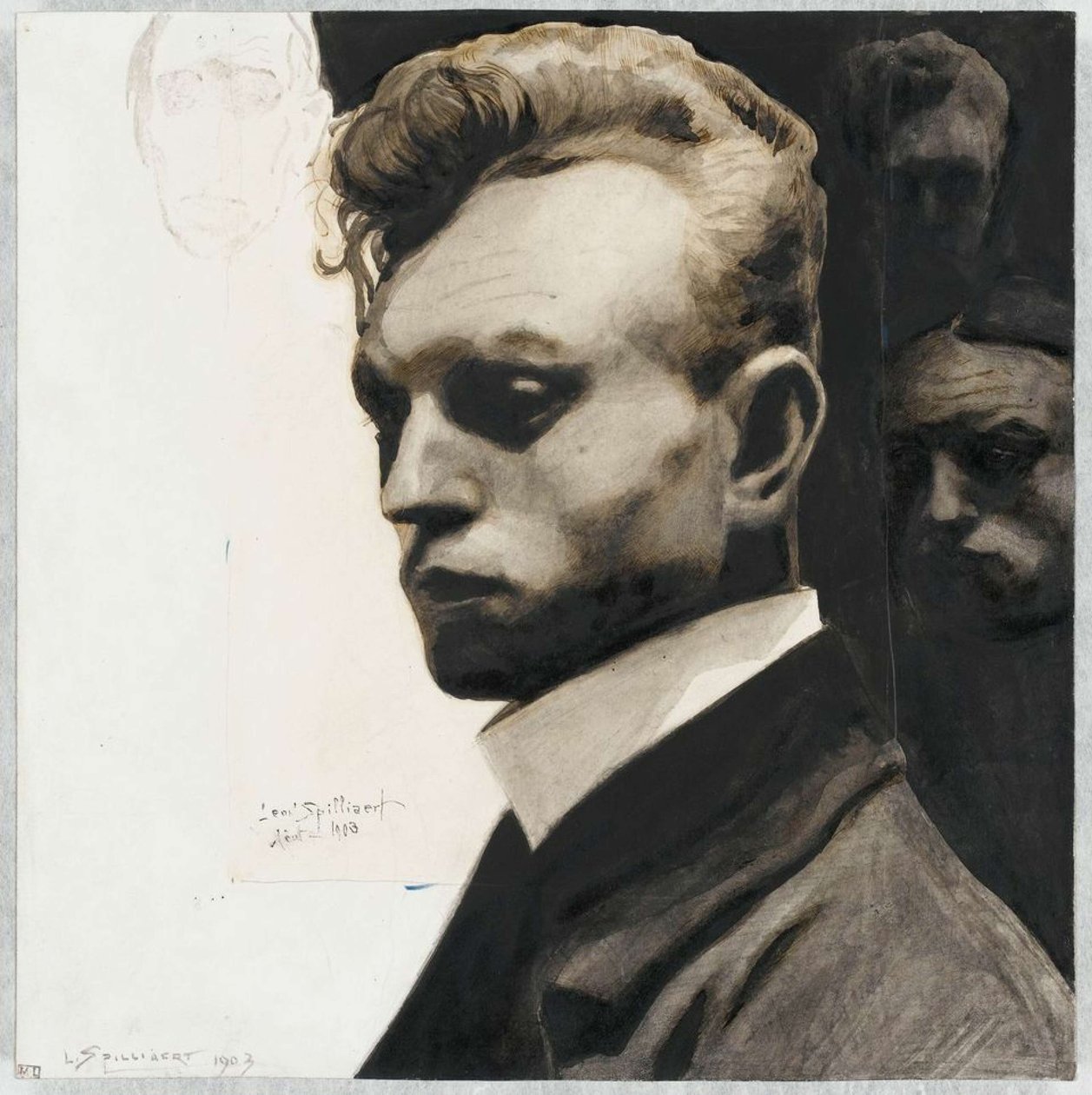 Autorretrato, 1903 de Leon Spilliaert