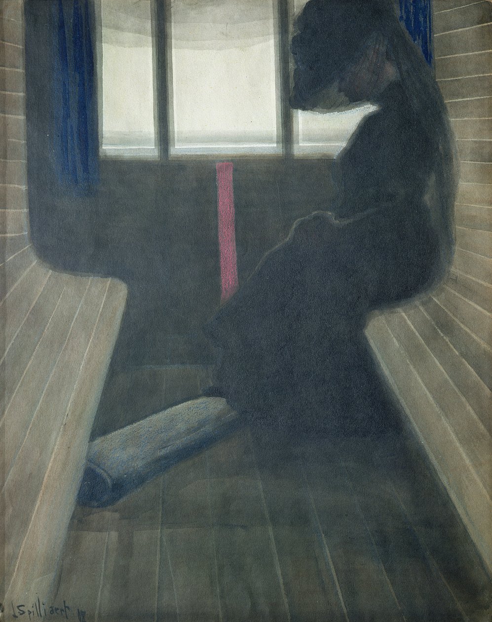 La mujer del tren, La viuda de Leon Spilliaert