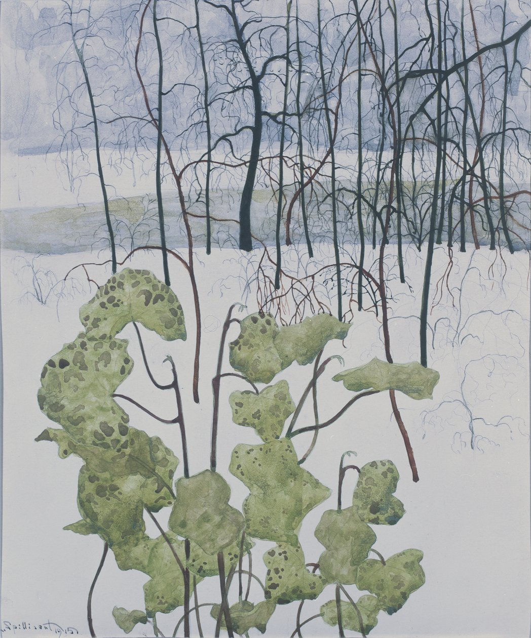Paisaje de invierno de Leon Spilliaert