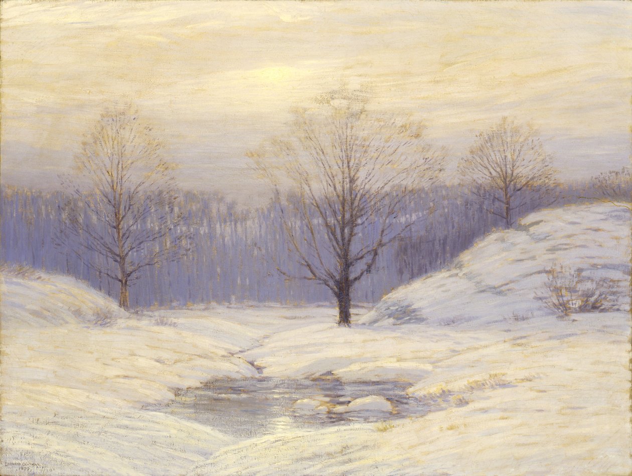 Bruma matinal de Leonard Ochtman