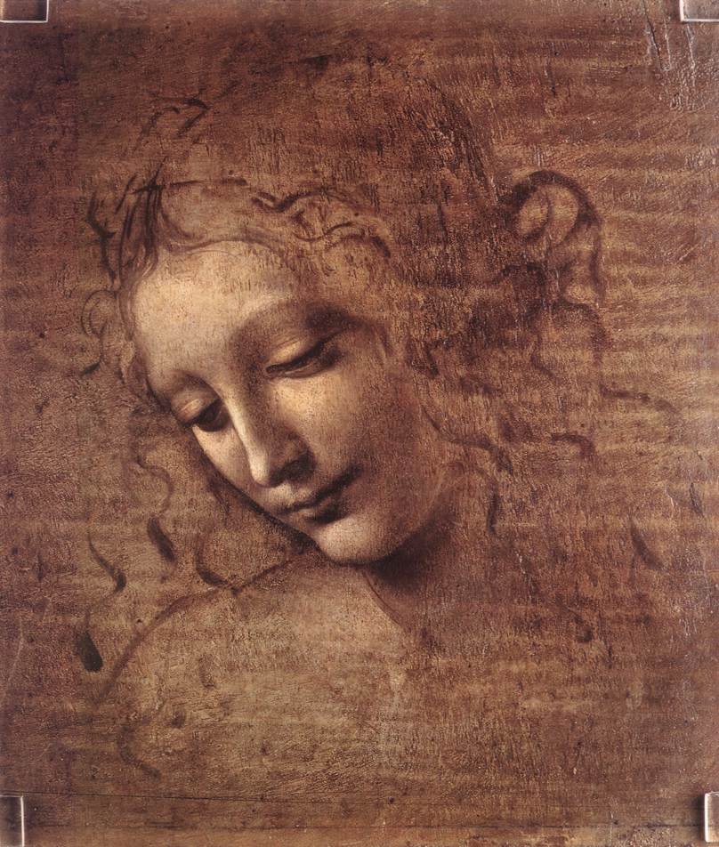 Cabeza femenina (La Scapigliata) de Leonardo da Vinci