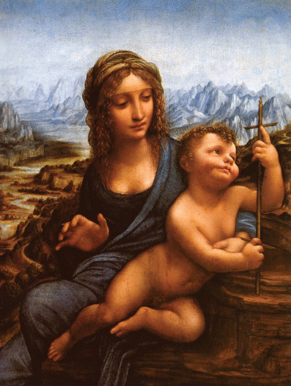 Madonna del huso de Leonardo da Vinci