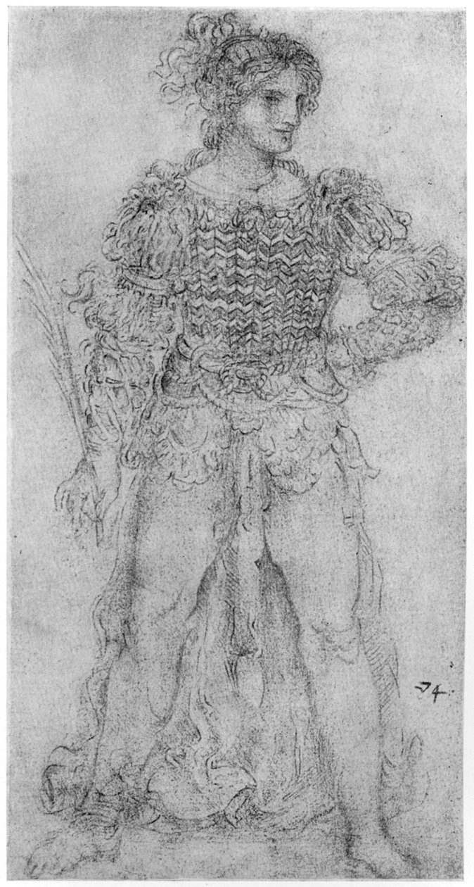 Estudio de Vestuario, 1954 de Leonardo da Vinci