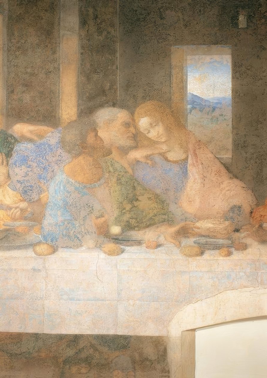 La última cena de Leonardo da Vinci