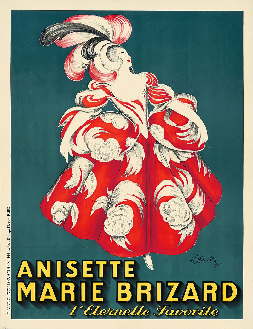 Anisette Marie Brizard de Leonetto Cappiello