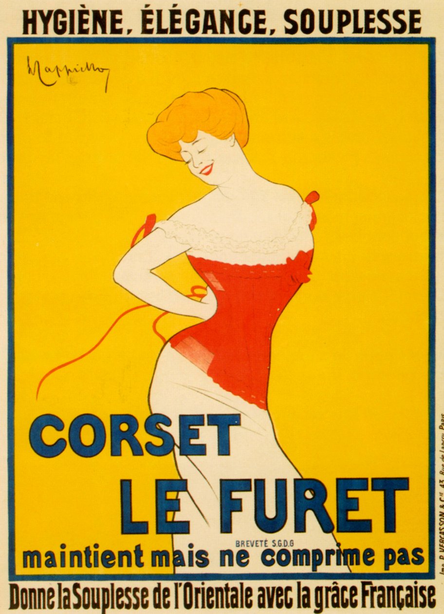Corsé Le Furet de Leonetto Cappiello