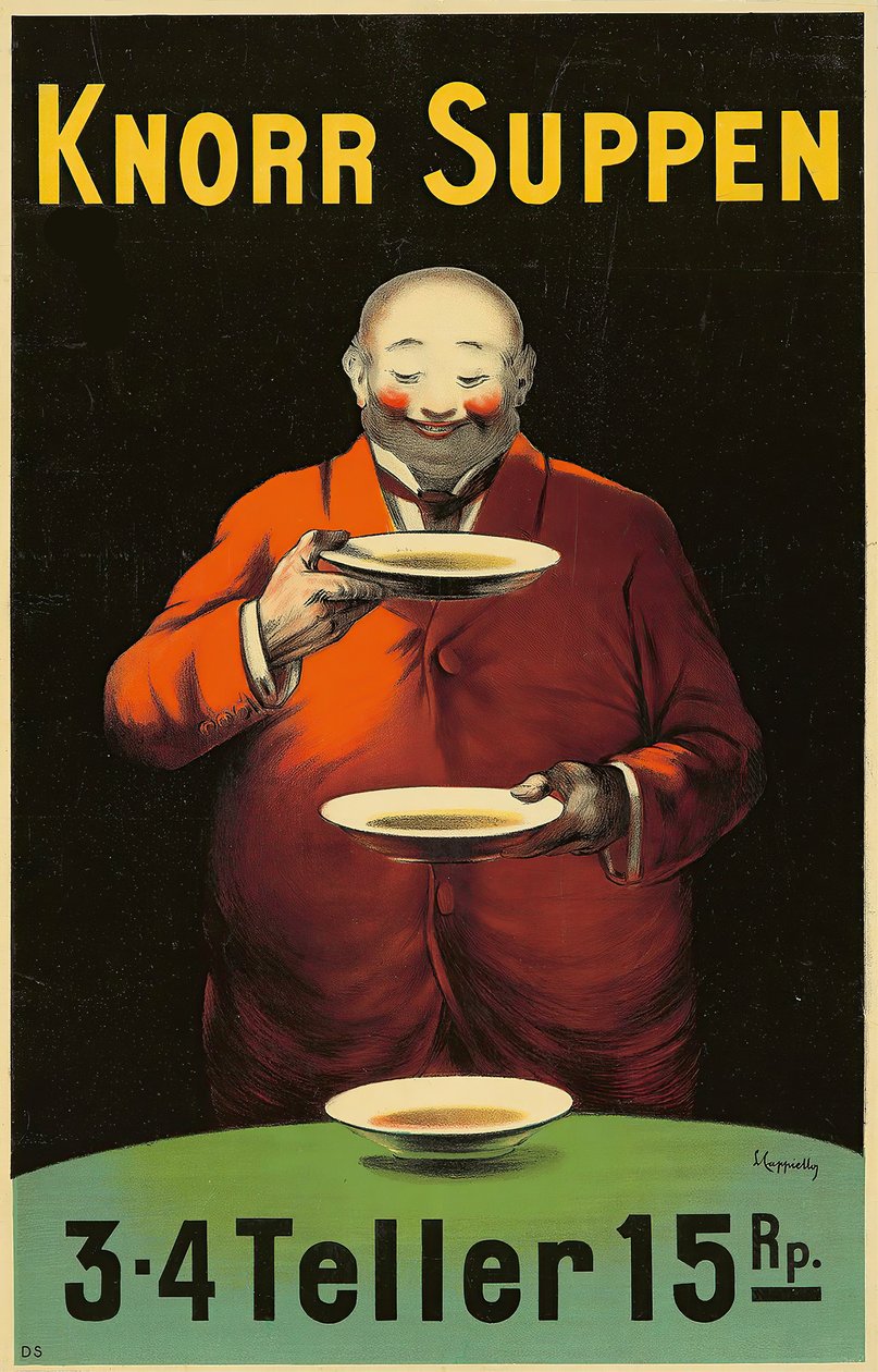 Knorr Suppen, principios de la década de 1930 de Leonetto Cappiello