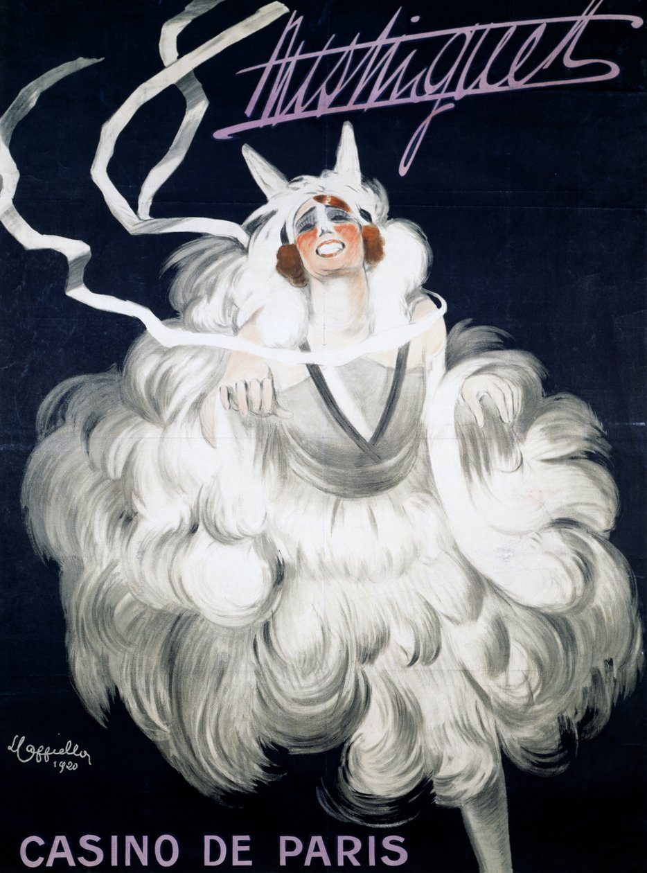 Mistinguett en el Casino de París de Leonetto Cappiello