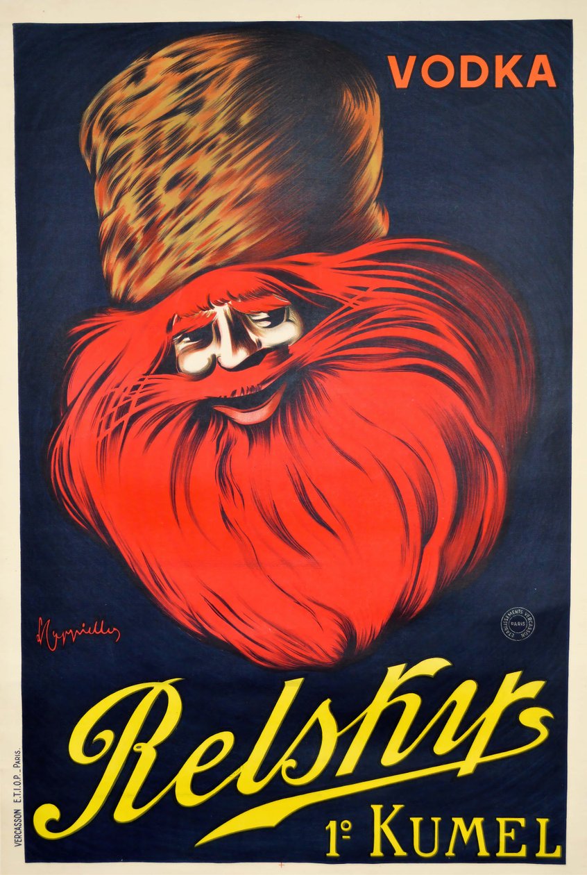 Relsky Vodka, 1925 de Leonetto Cappiello