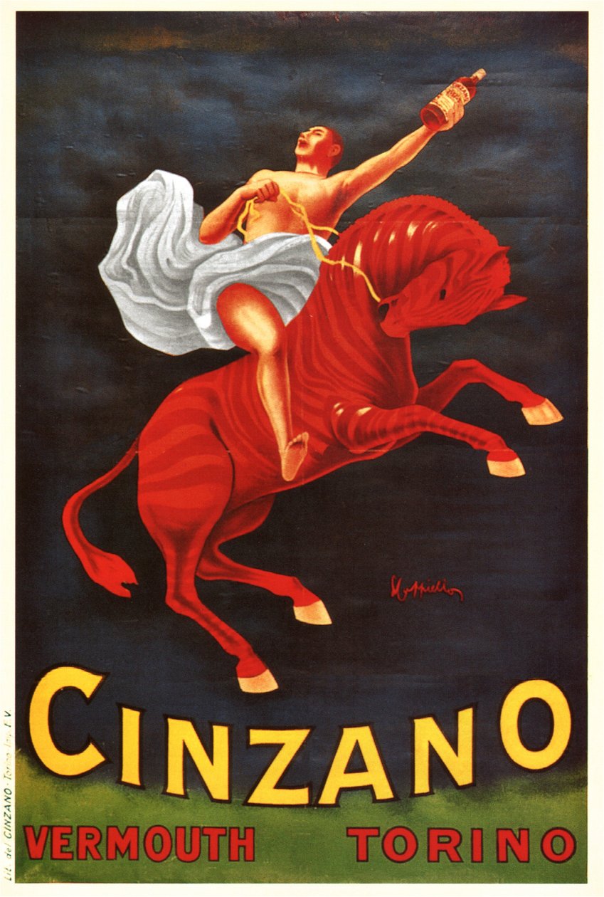 Vermouth Cinzano de Leonetto Cappiello