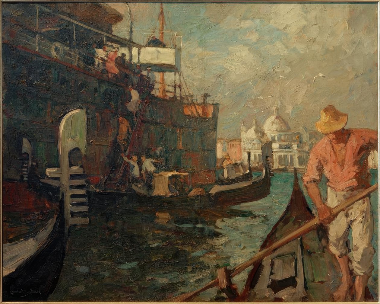 Desembarco en Venecia de Leonhard Sandrock