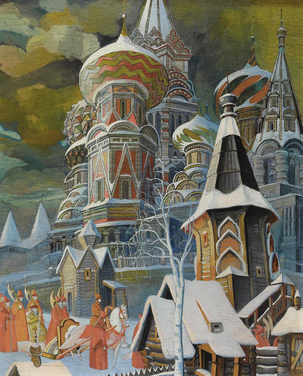 Catedral de San Basilio de Leonid Mikhaylovich Brailovsky