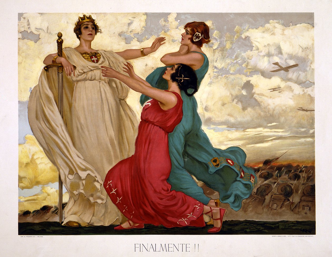 ¡Finalmente!, 1918 de Leopoldo Metlicovich