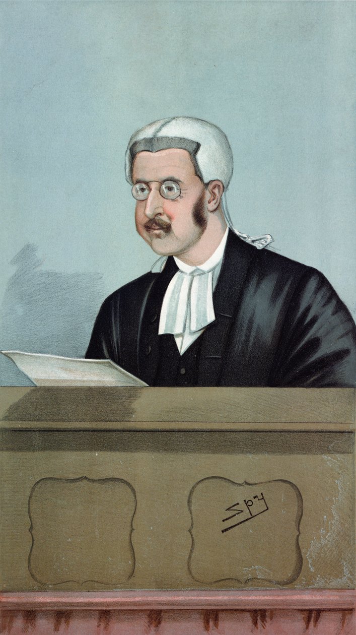 Un eclesiástico judicial, de 