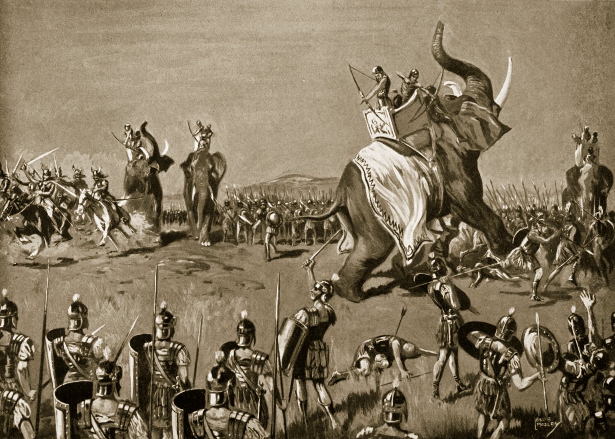 La batalla de Magnesia, 190 a.C. de Leslie Mosley