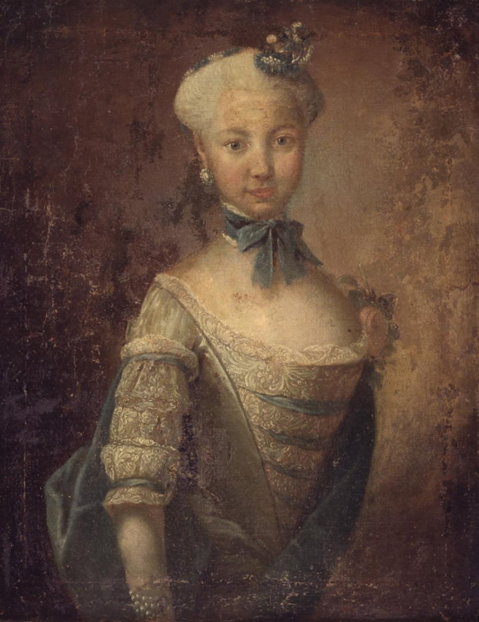 Retrato de una niña pequeña de Levin Elias