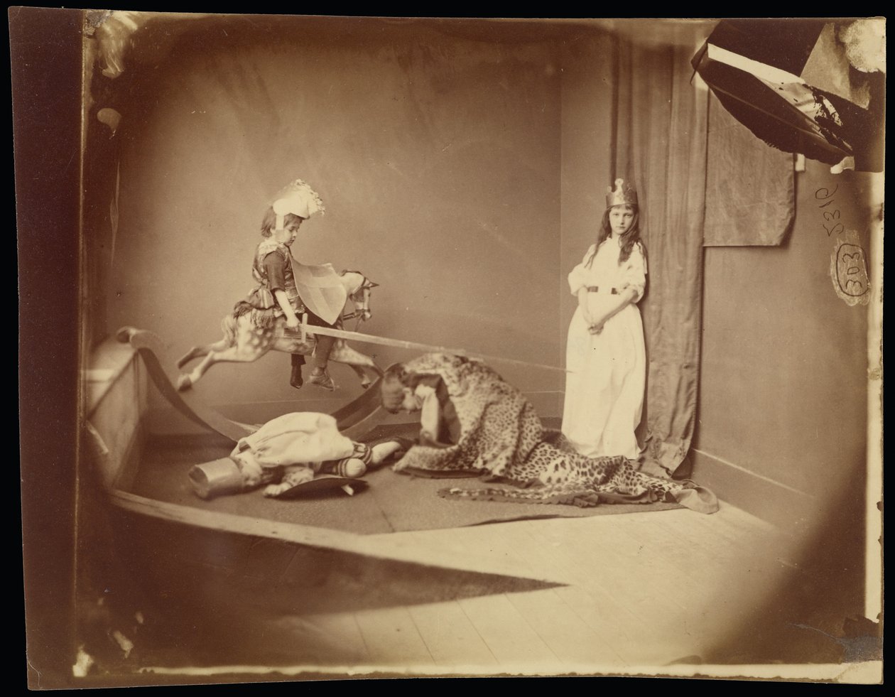San Jorge y el dragón de Lewis Carroll