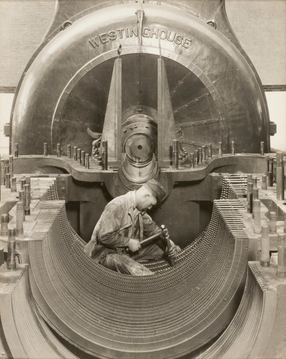 Corazón de la turbina de Lewis W. Hine