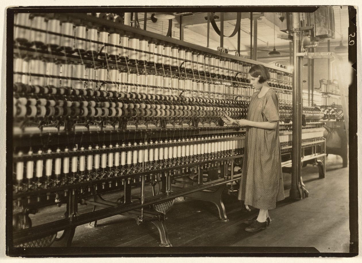 Hilandera, Cheney Silk Mills de Lewis W. Hine