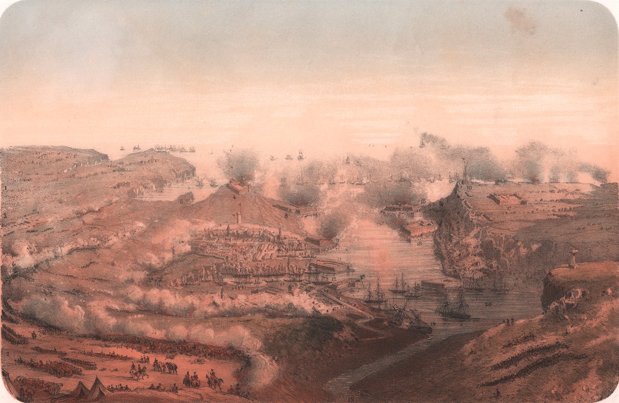 Bombardeo de Sebastopol de Unbekannt Unbekannt