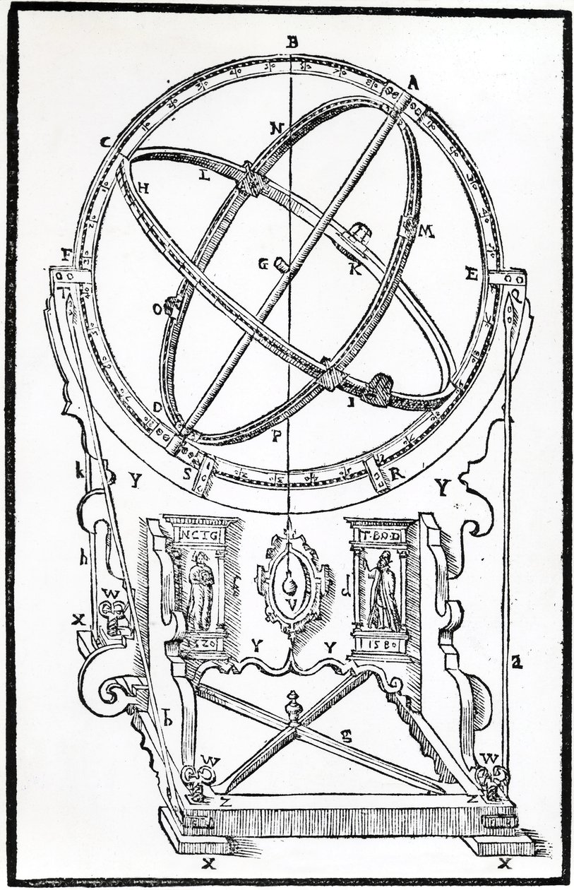 Equatorial armilar de Tycho Brahe de Unbekannt Unbekannt
