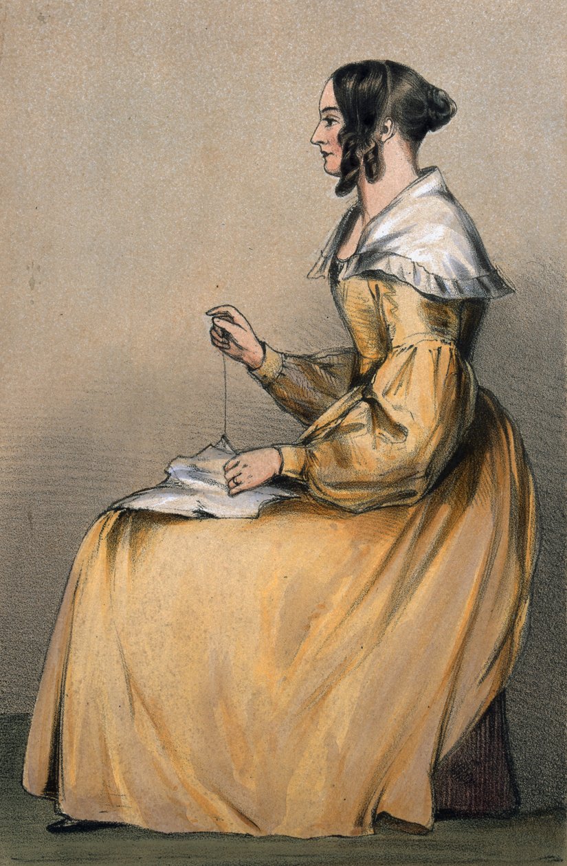 Sra. Eyre, 1842 de Lieutenant Vincent Eyre