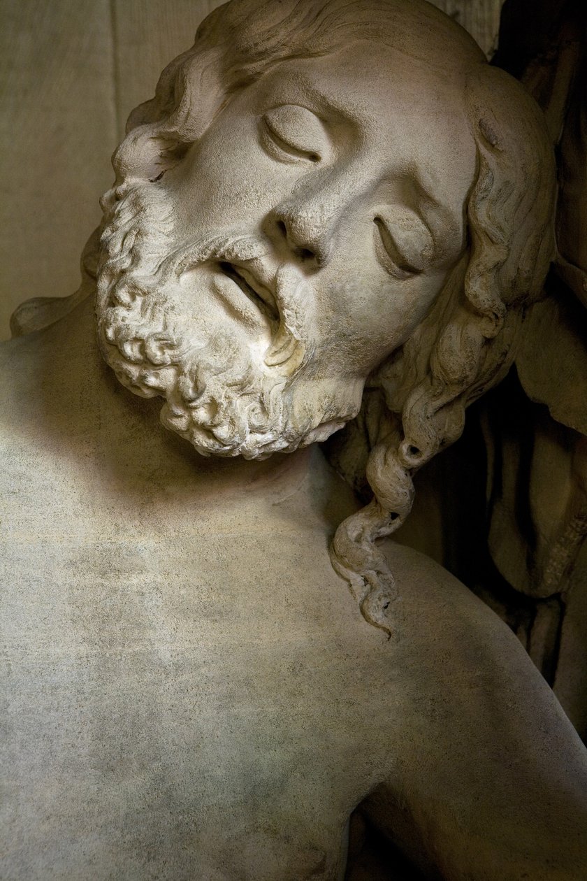Piedad, detalle de Ligier Richier