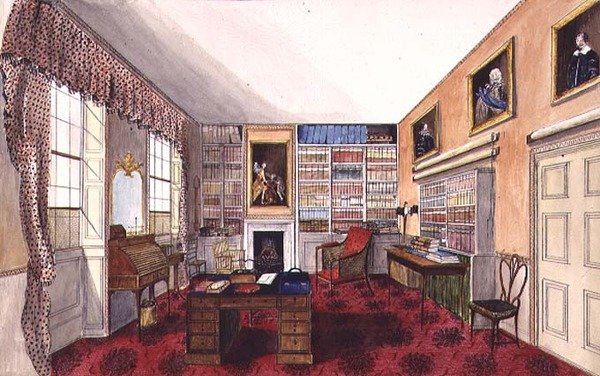 El Estudio del Sr. Cartwright en Aynhoe de Lili Cartwright