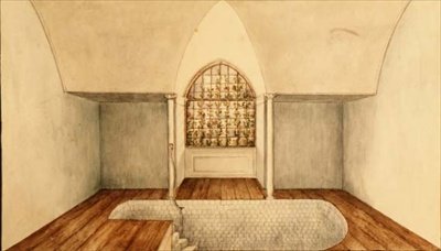 La Sala de Baños Fríos en Aynhoe de Lili Cartwright
