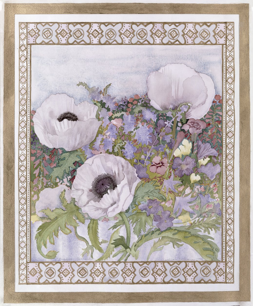 Amapolas de Salcombe de Lillian Delevoryas