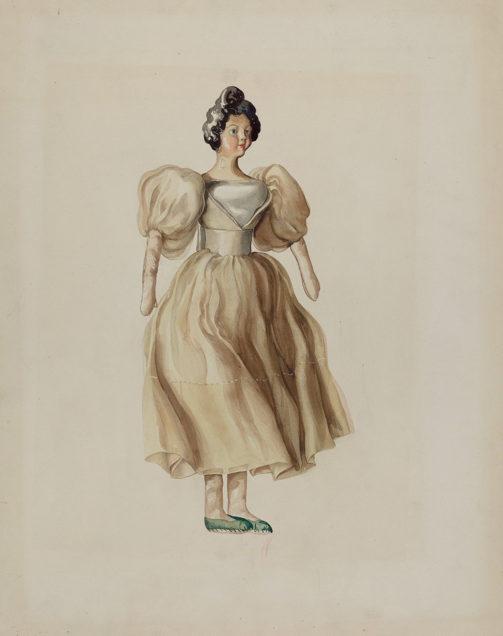 Muñeca, c. 1936 de Lillian Causey