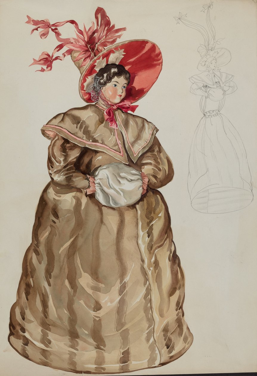 Muñeca, c. 1936 de Lillian Causey