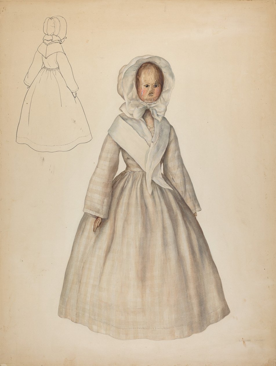 Muñeca, c. 1939 de Lillian Causey
