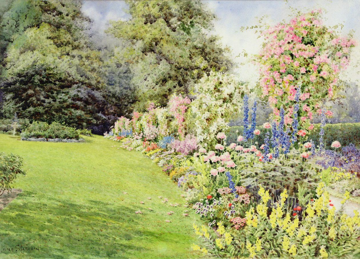 Jardín de la Reina Adelaida de Lillian Stannard