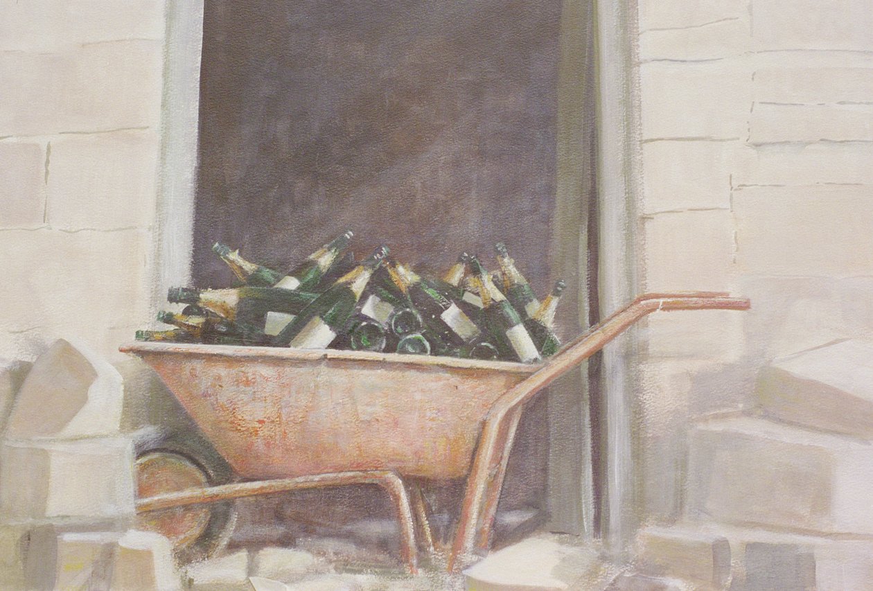 Carretilla de champán, 1985 de Lincoln Seligman