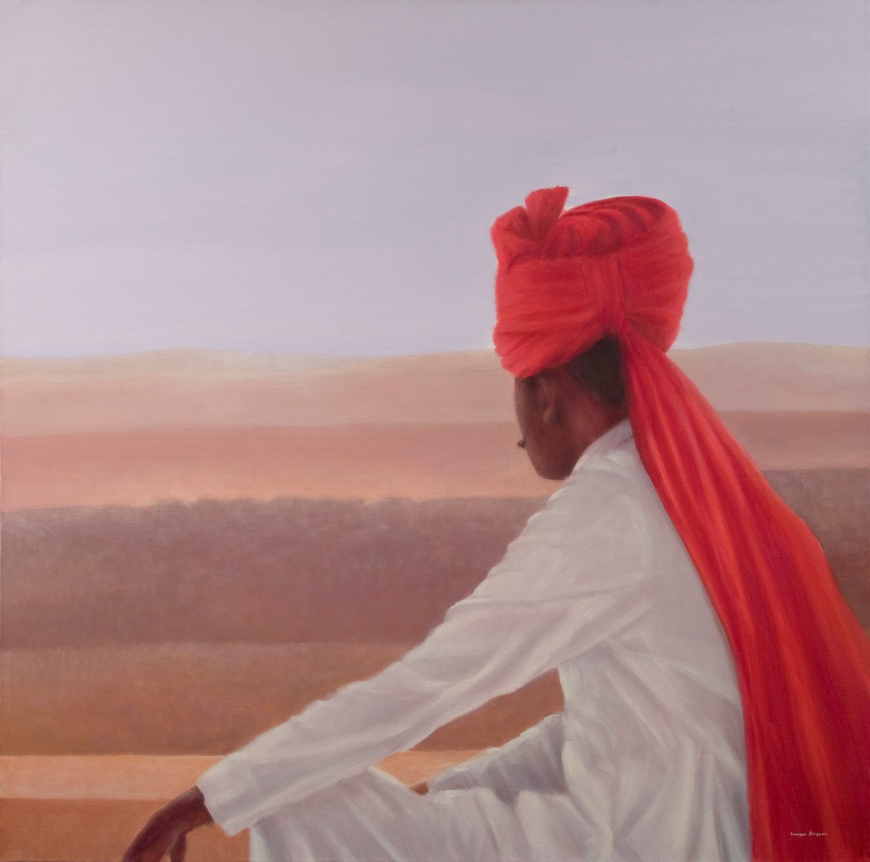 Guardia del Palacio, Jaipur de Lincoln Seligman