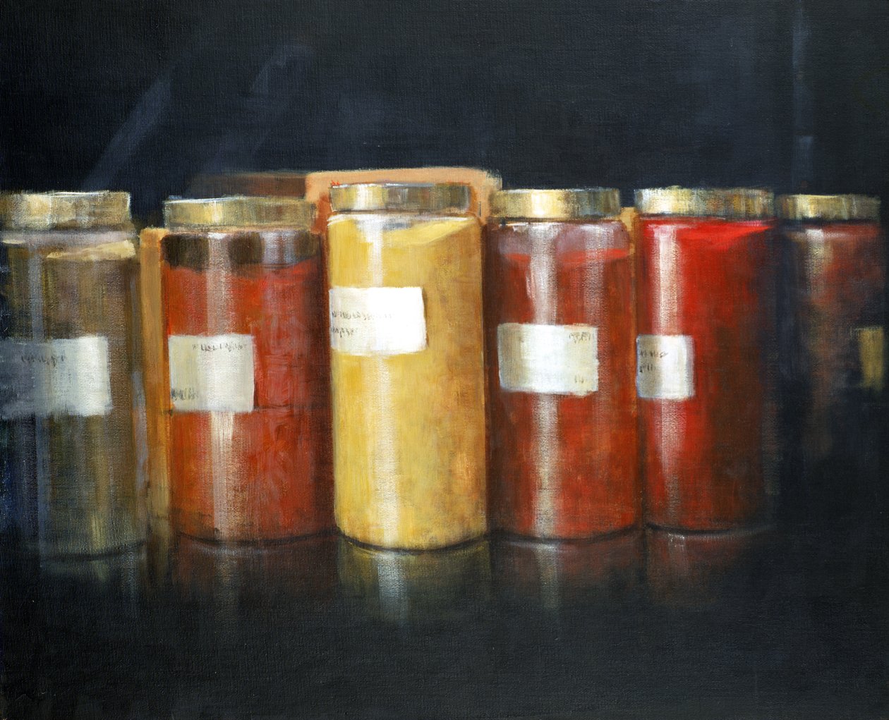 Tarros de pigmento de Lincoln Seligman