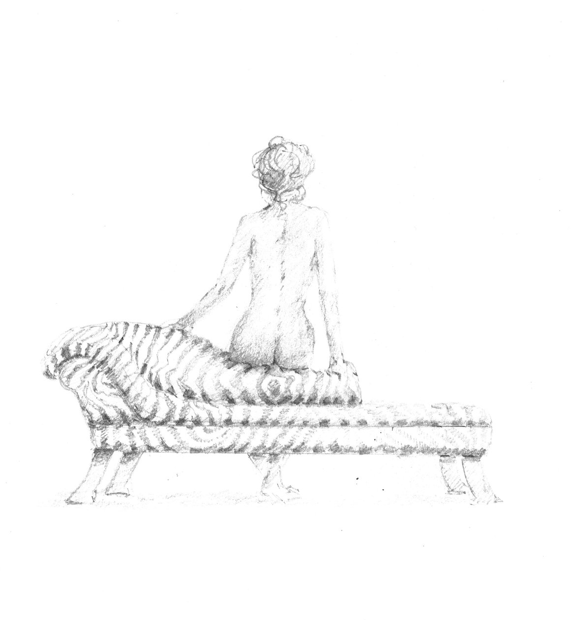 Desnudo Sentado de Lincoln Seligman