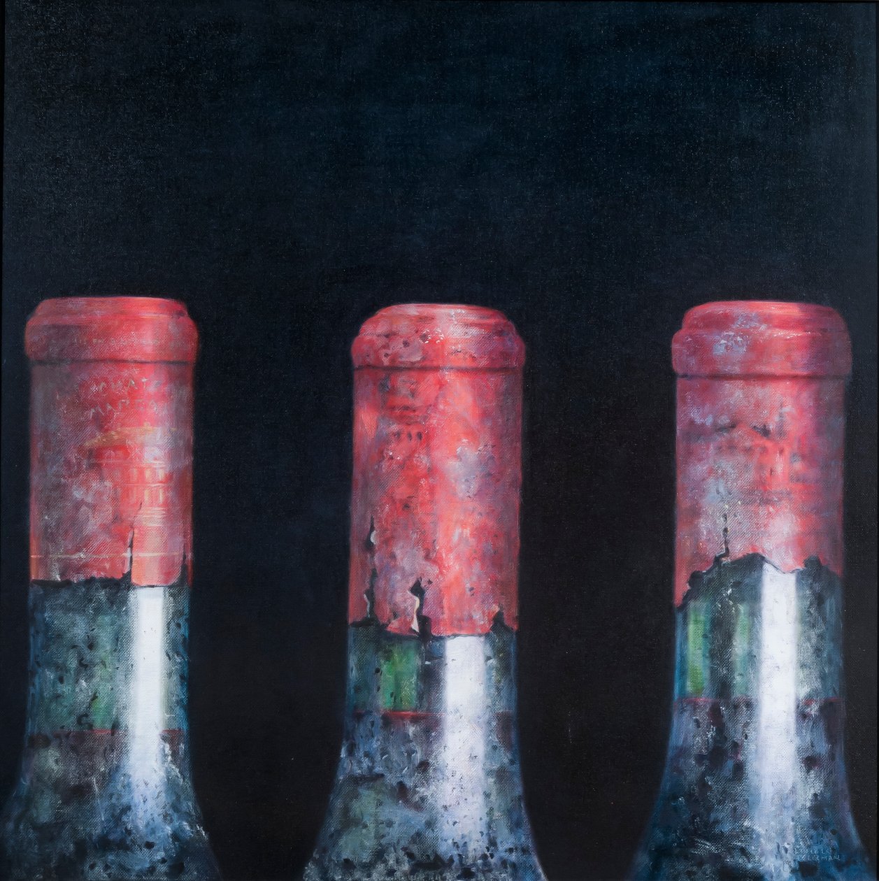 Tres claretes polvorientos, 2012 de Lincoln Seligman