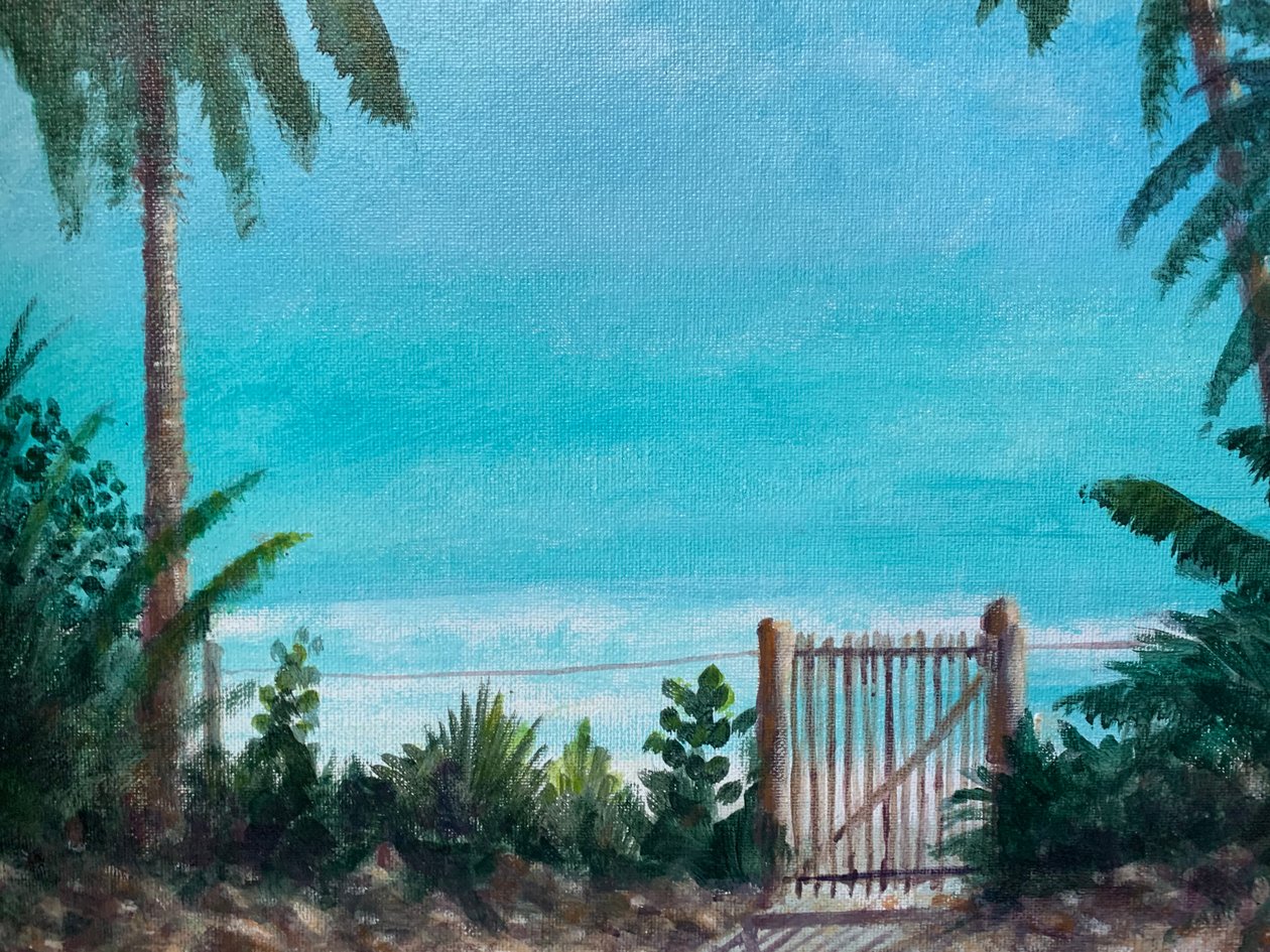 Estudio en la playa de Lincoln Seligman