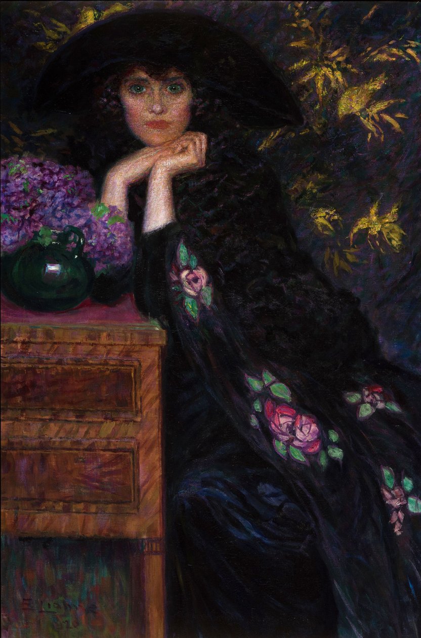 Figura de Mujer Retrato de Violette, 1920 de Lionne