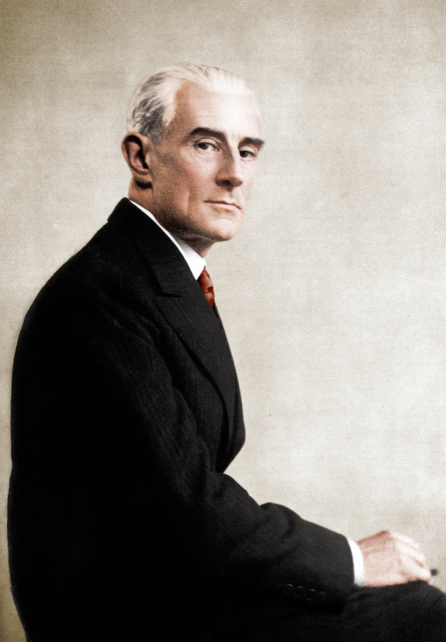 Maurice Ravel 1875-1937, compositor francés de Lipnitzki