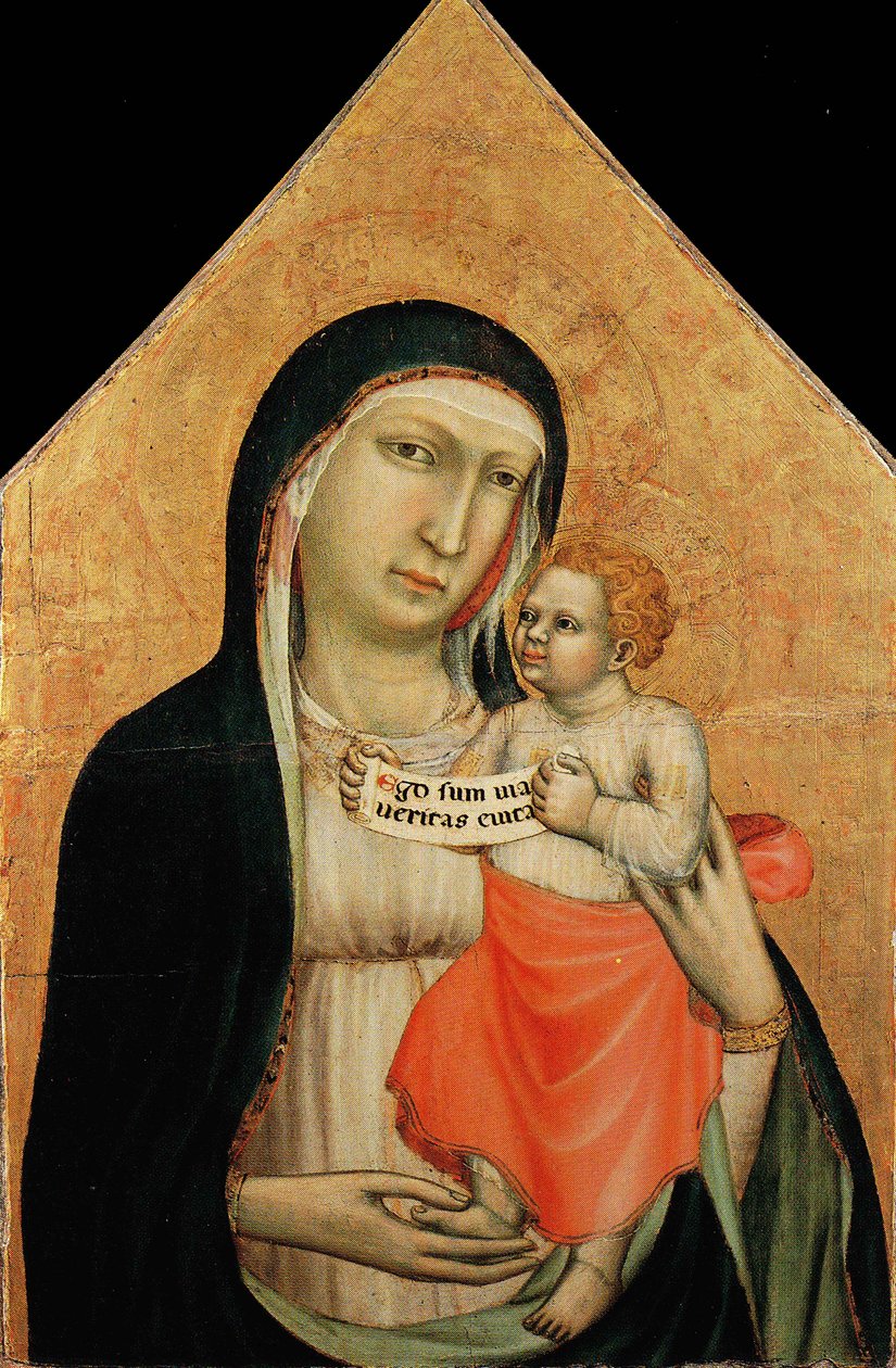 Madonna con niño (1310-1320) de Lippo di Benivieni